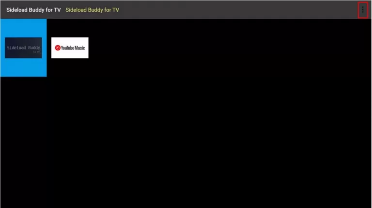 Click on the Menu icon
