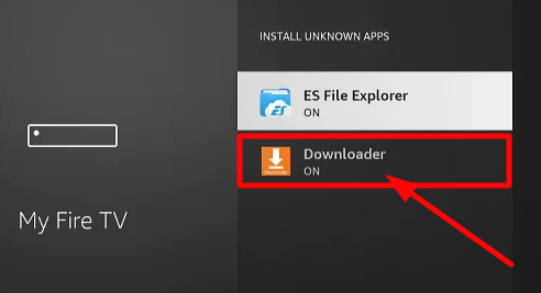 Turn on Downloader