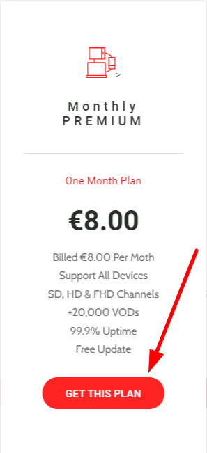 Click on the Get This plan button