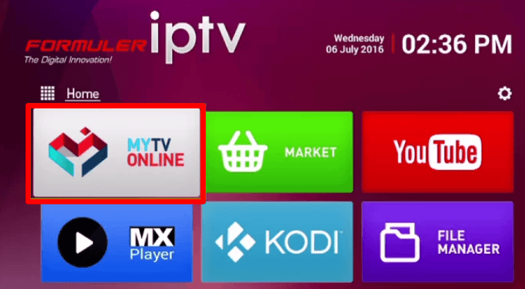Choose MyTV Online to stream IPTV Gear