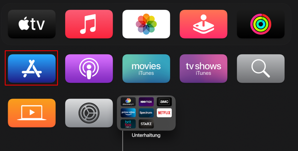 Launch the App Store