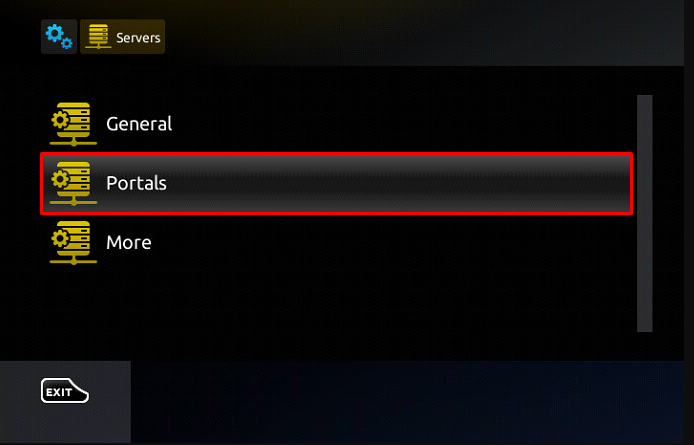 Choose Portals to stream IPTV XYZ