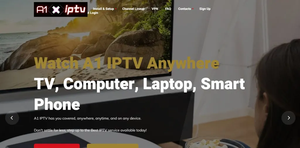 A1 IPTV official website