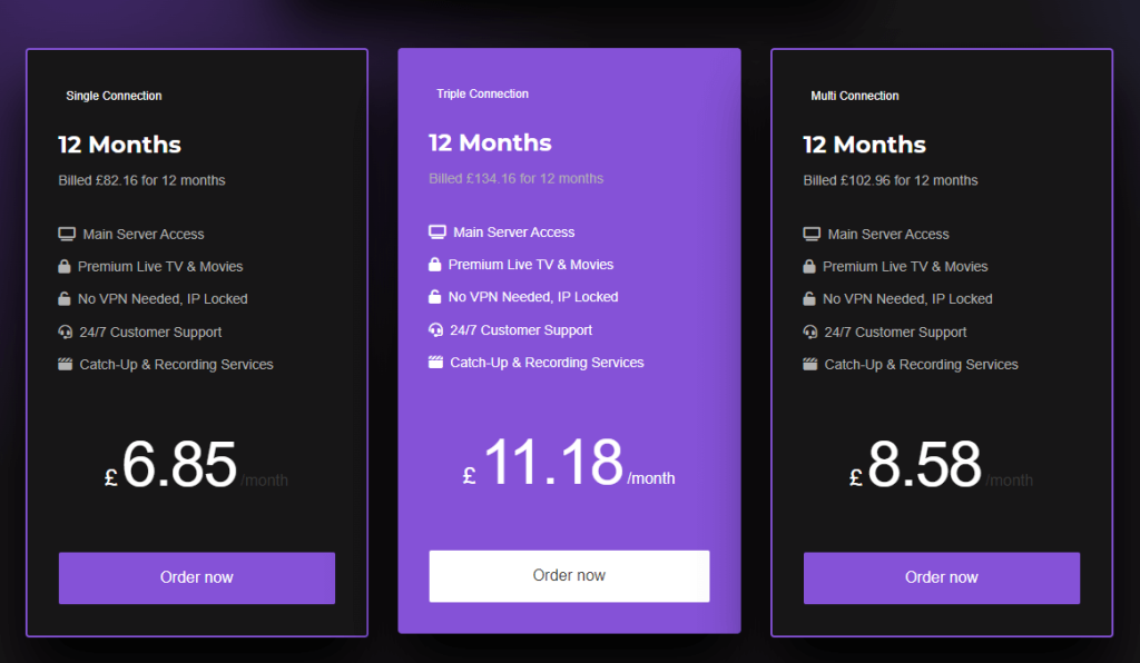 Octo IPTV plans