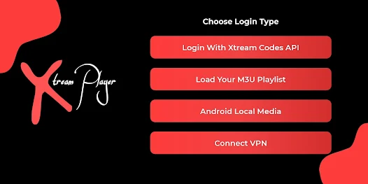 Xtream Player login