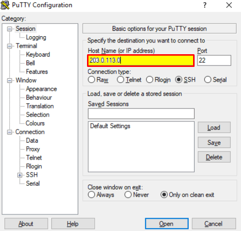 Provide the IP address on the field to stream Vizyon IPTV