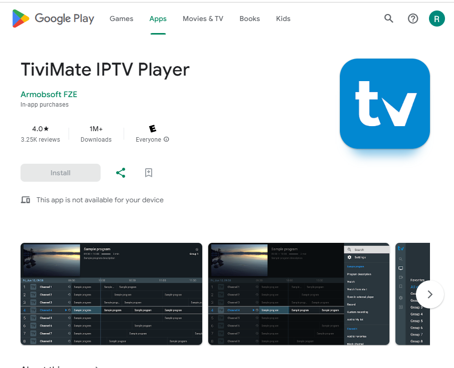 Get Tivimate IPTV player to stream Yolo IPTV