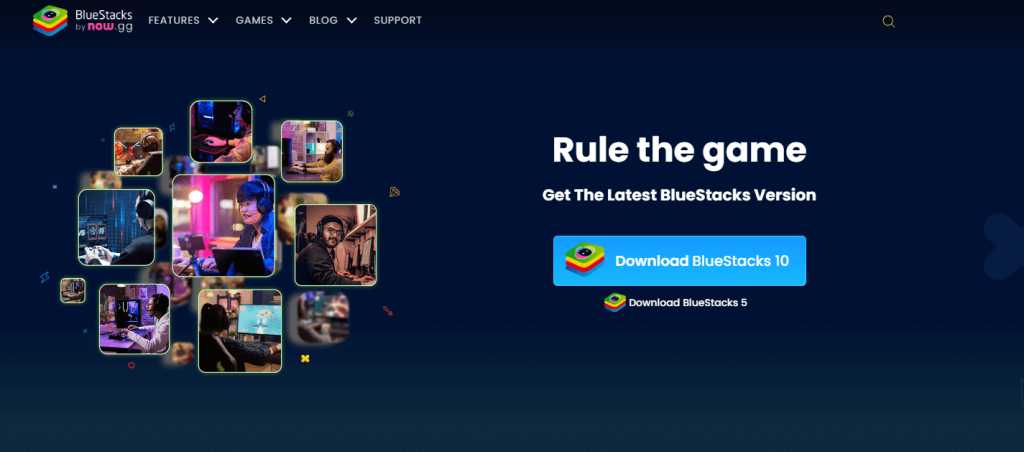 Visit BlueStacks website