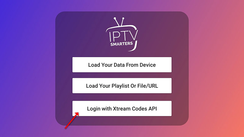 Hit the Login with the Xstream Codes API on Trendyscreen website