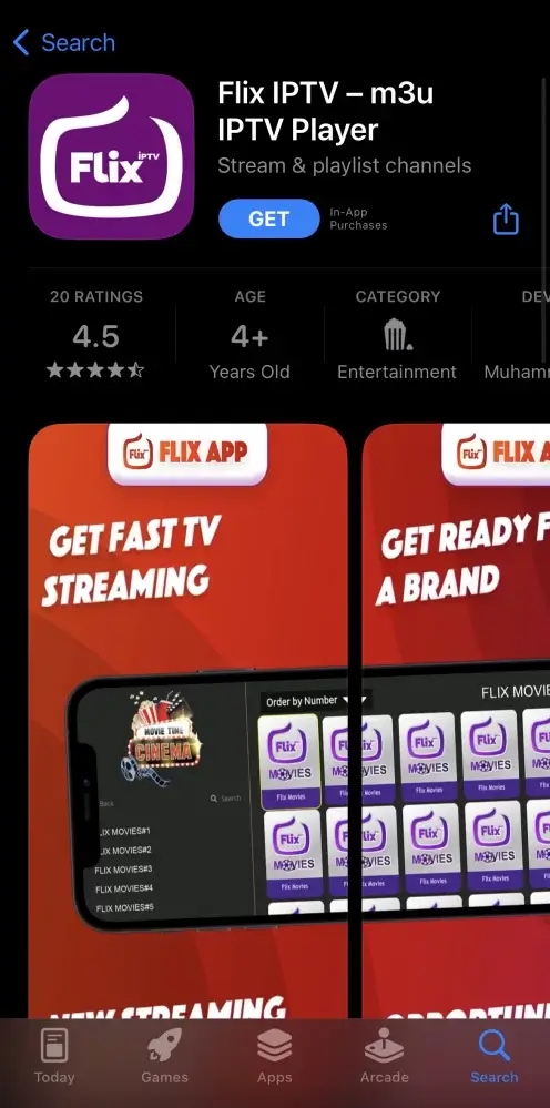 Install Flix IPTV 