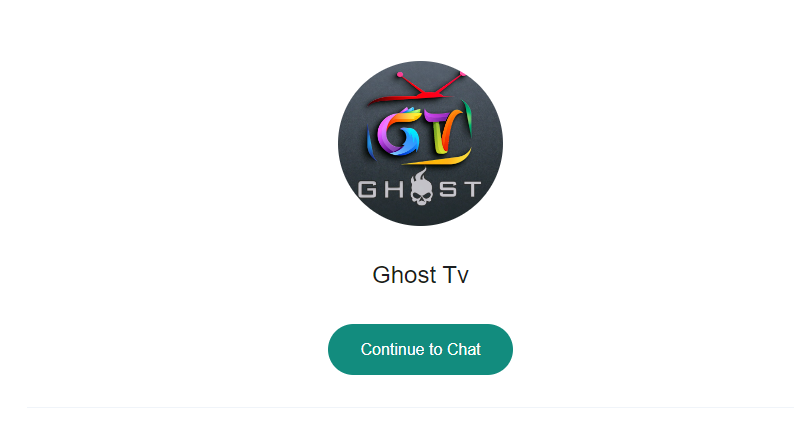 Ghost IPTV - customer support