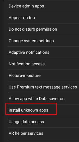 Inferno IPTV - Android smart phones