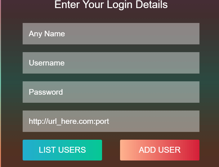 IPTV Smarters Pro login