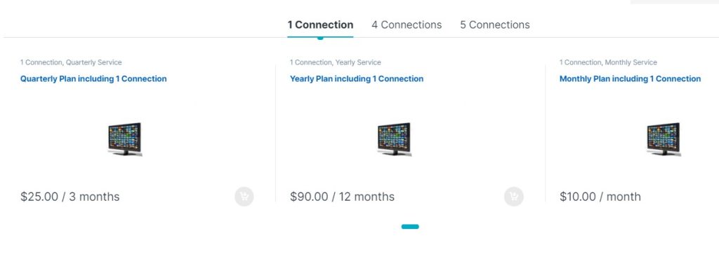 Hydrogen IPTV plans