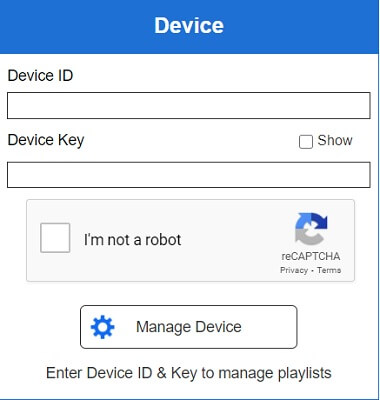 Note Device Key