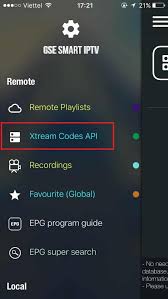 Select Xtream Codes API to watch IPTV Romania