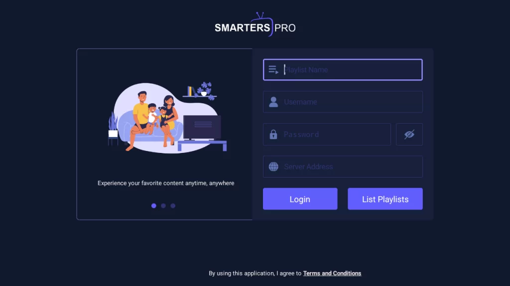 Install IPTV Smarters Pro to watch IPTV on Apple TV