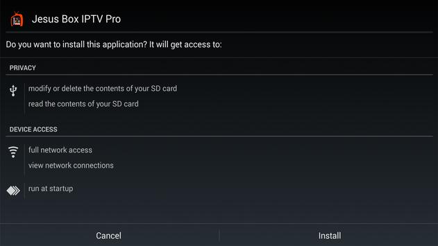 install Jesus Box IPTV app
